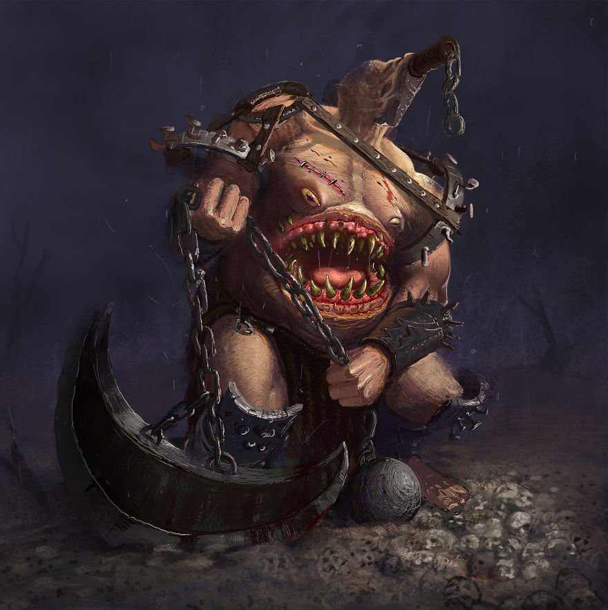 The First Image Took Me About 50 Hours To Finish