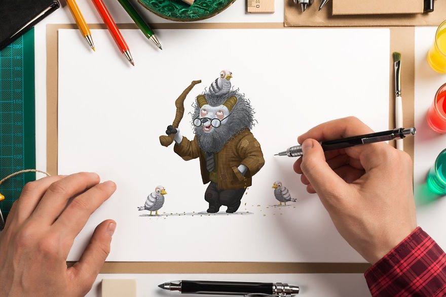 The First Image Took Me About 50 Hours To Finish