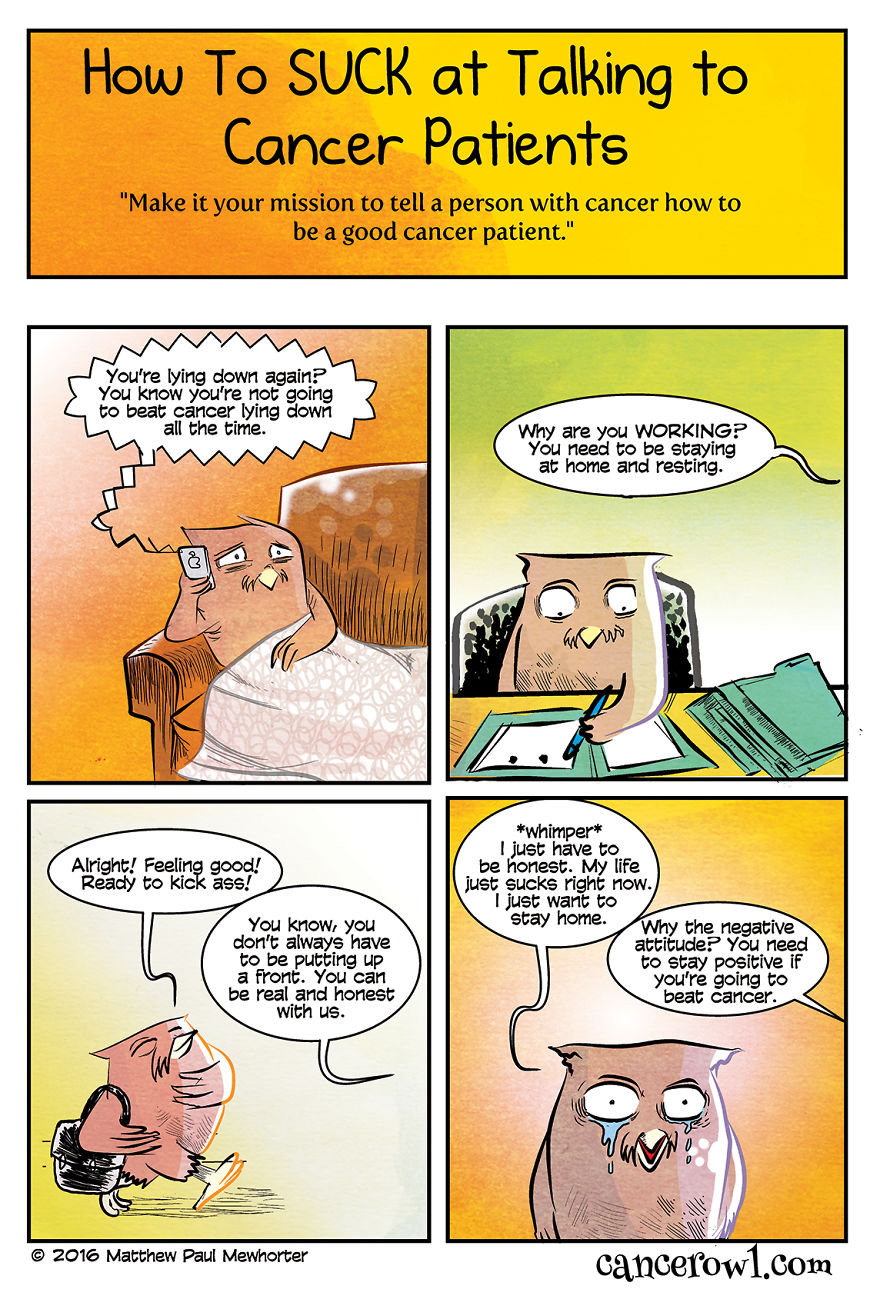I Was Diagnosed With Cancer, So I Started Drawing Comics To Combat The Terrible Misconceptions About Cancer I Was Diagnosed With Cancer, So I Started Drawing Comics To Combat The Terrible Misconceptions About Cancer