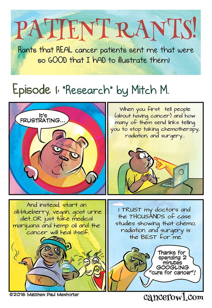 I Was Diagnosed With Cancer, So I Started Drawing Comics To Combat The Terrible Misconceptions About Cancer I Was Diagnosed With Cancer, So I Started Drawing Comics To Combat The Terrible Misconceptions About Cancer