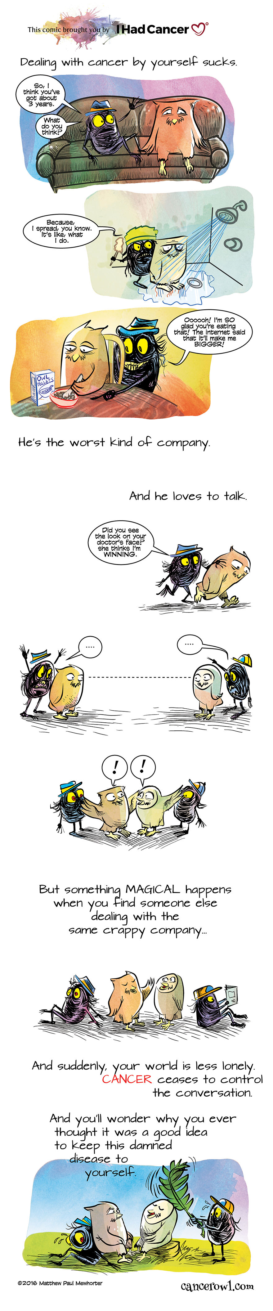 I Was Diagnosed With Cancer, So I Started Drawing Comics To Combat The Terrible Misconceptions About Cancer I Was Diagnosed With Cancer, So I Started Drawing Comics To Combat The Terrible Misconceptions About Cancer