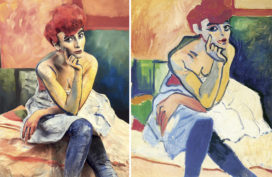 Into The Canvas: One Model, Incredible Makeup, And No Photoshop Into The Canvas: One Model, Incredible Makeup, And No Photoshop