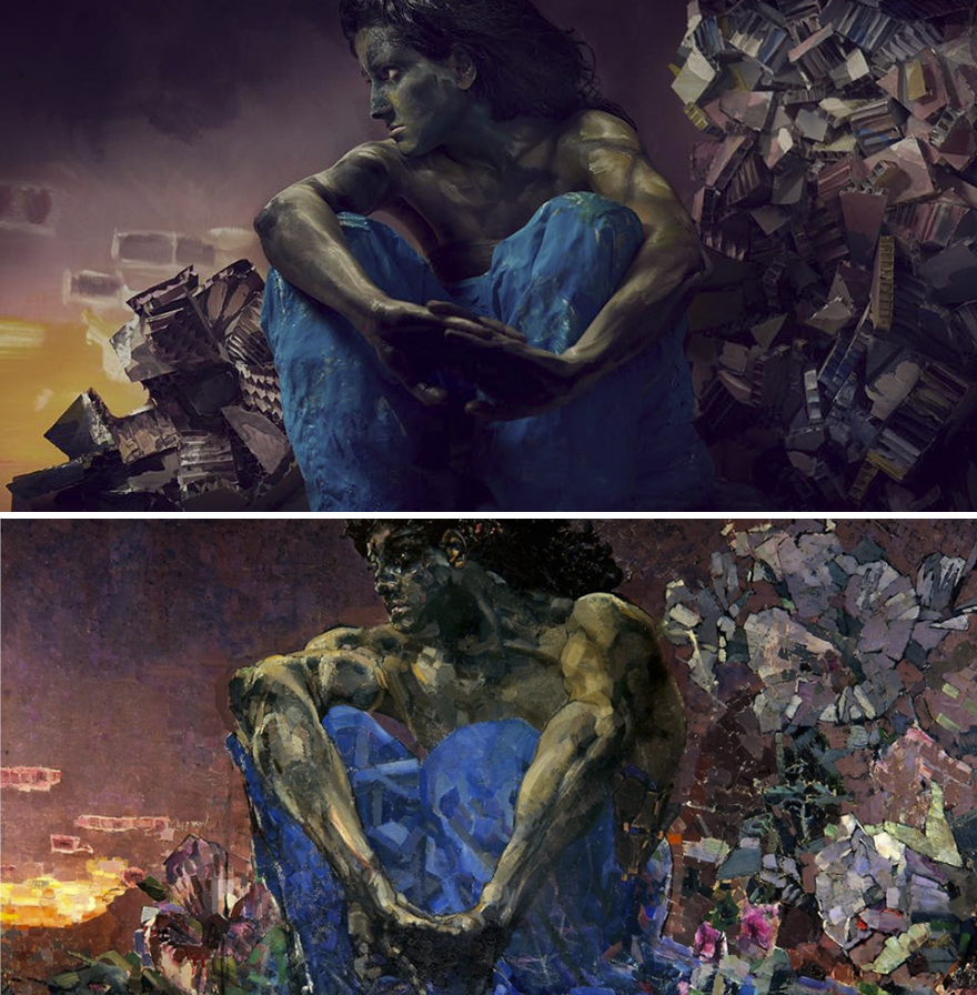 Into The Canvas: One Model, Incredible Makeup, And No Photoshop Into The Canvas: One Model, Incredible Makeup, And No Photoshop