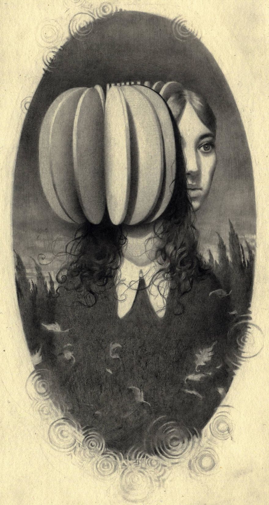 I Capture Dream-Like Images Using A Graphite Pencil