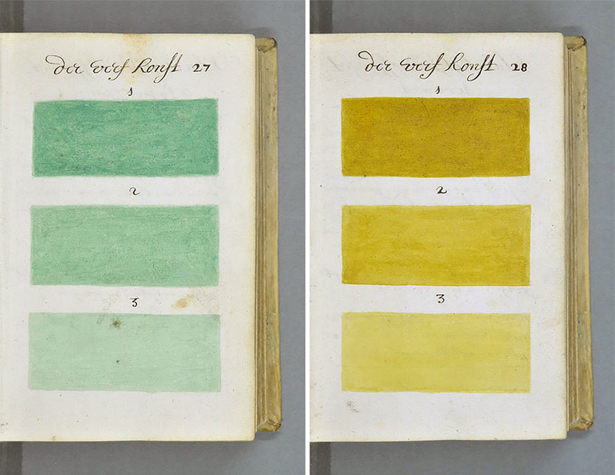 271 Years Before Pantone, One Man Painted Every Color Imaginable In An 800-Page Book