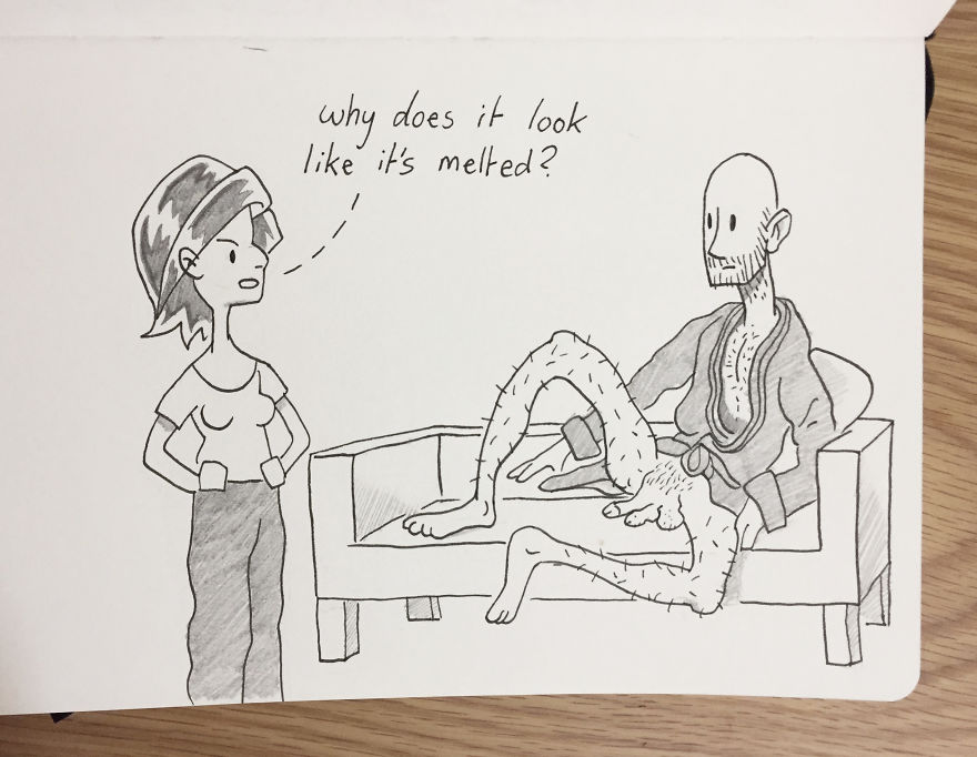 I&#8217;ve Been Drawing A Comic Every Day For My Girlfriend For 5 Years