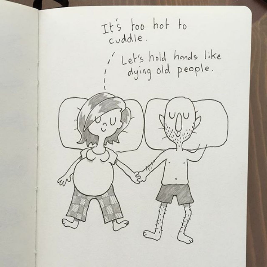 I&#8217;ve Been Drawing A Comic Every Day For My Girlfriend For 5 Years