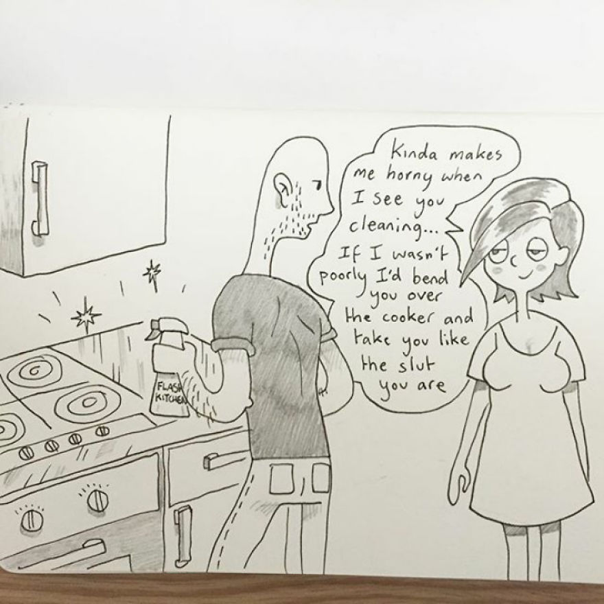 I&#8217;ve Been Drawing A Comic Every Day For My Girlfriend For 5 Years