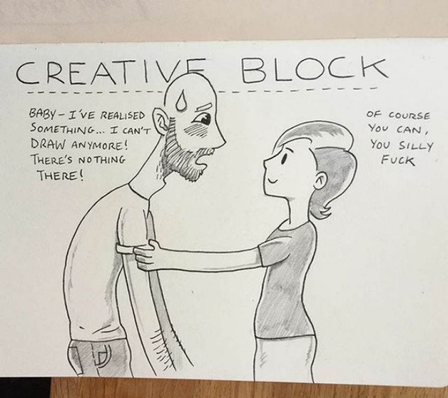 I&#8217;ve Been Drawing A Comic Every Day For My Girlfriend For 5 Years