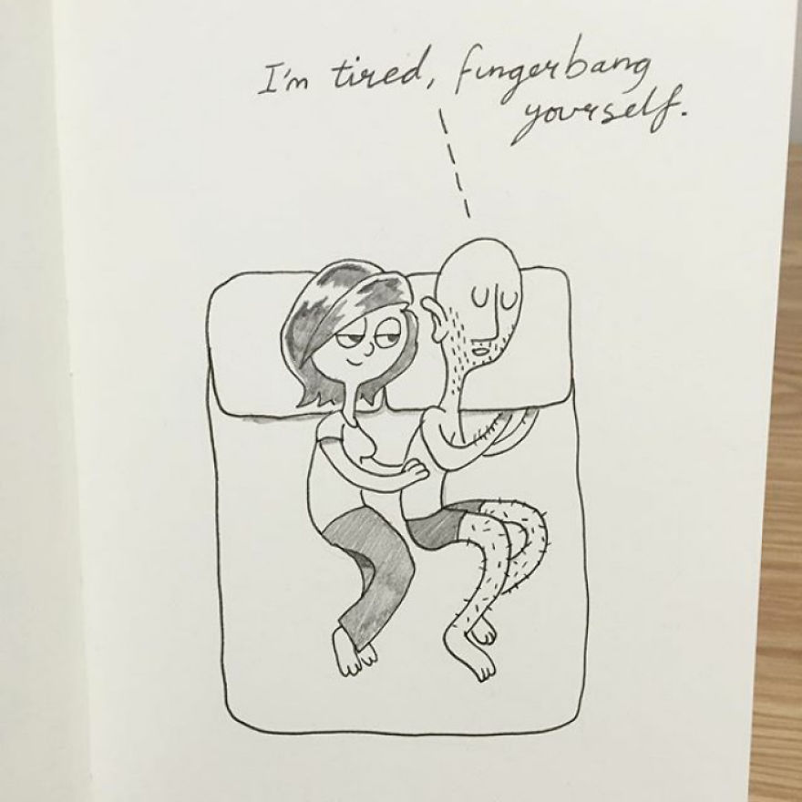 I&#8217;ve Been Drawing A Comic Every Day For My Girlfriend For 5 Years