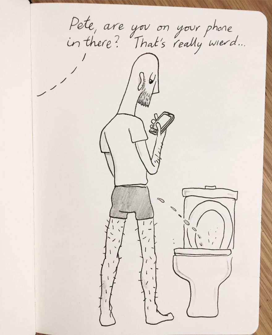 I&#8217;ve Been Drawing A Comic Every Day For My Girlfriend For 5 Years