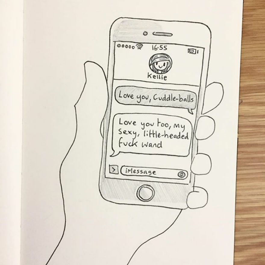 I&#8217;ve Been Drawing A Comic Every Day For My Girlfriend For 5 Years