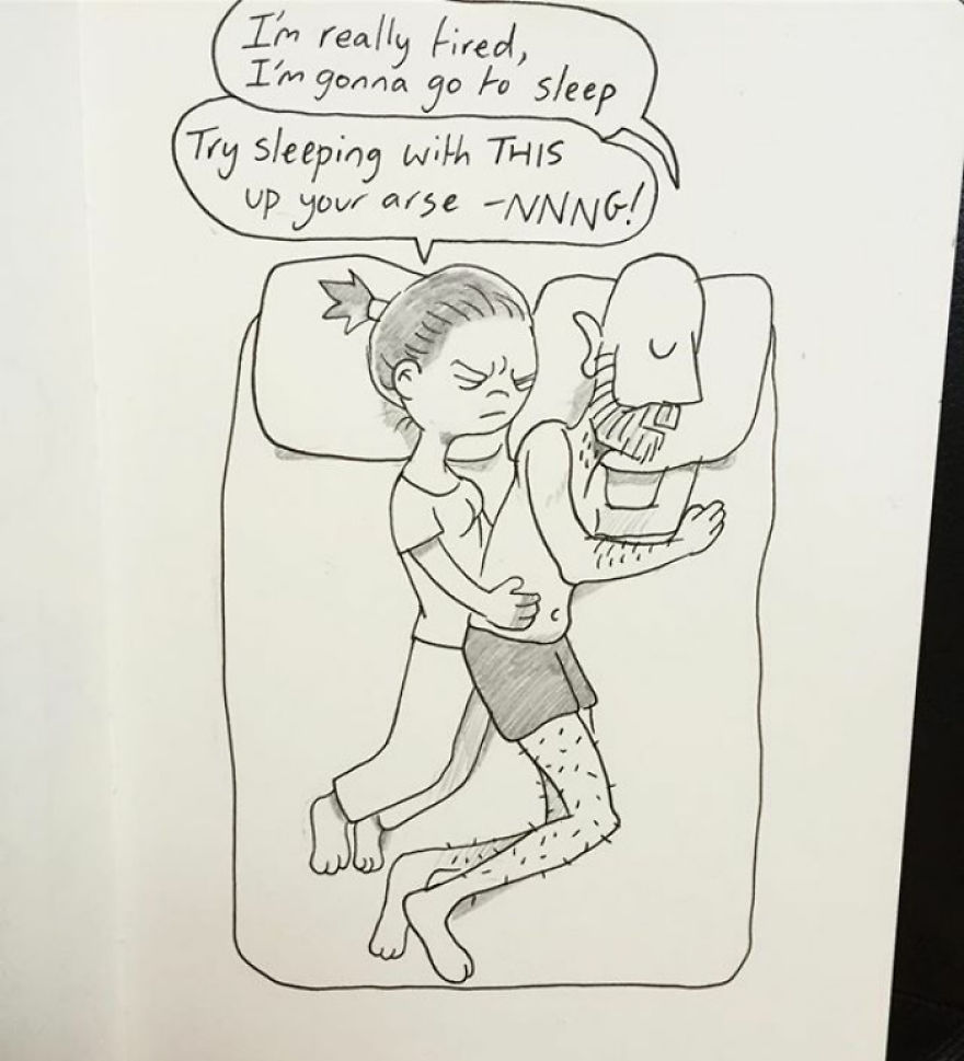 I&#8217;ve Been Drawing A Comic Every Day For My Girlfriend For 5 Years