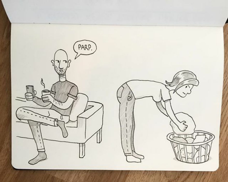 I&#8217;ve Been Drawing A Comic Every Day For My Girlfriend For 5 Years