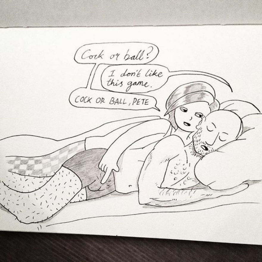 I&#8217;ve Been Drawing A Comic Every Day For My Girlfriend For 5 Years