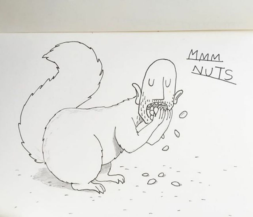 I&#8217;ve Been Drawing A Comic Every Day For My Girlfriend For 5 Years