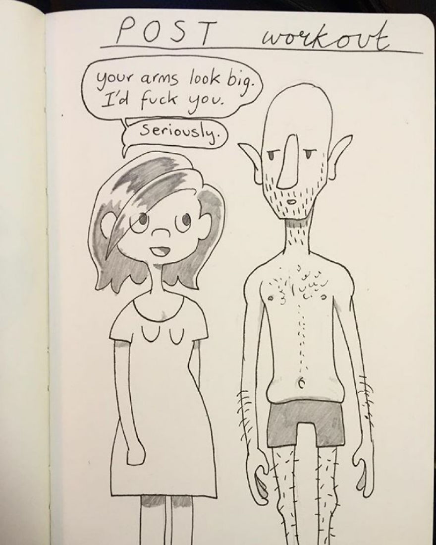 I&#8217;ve Been Drawing A Comic Every Day For My Girlfriend For 5 Years