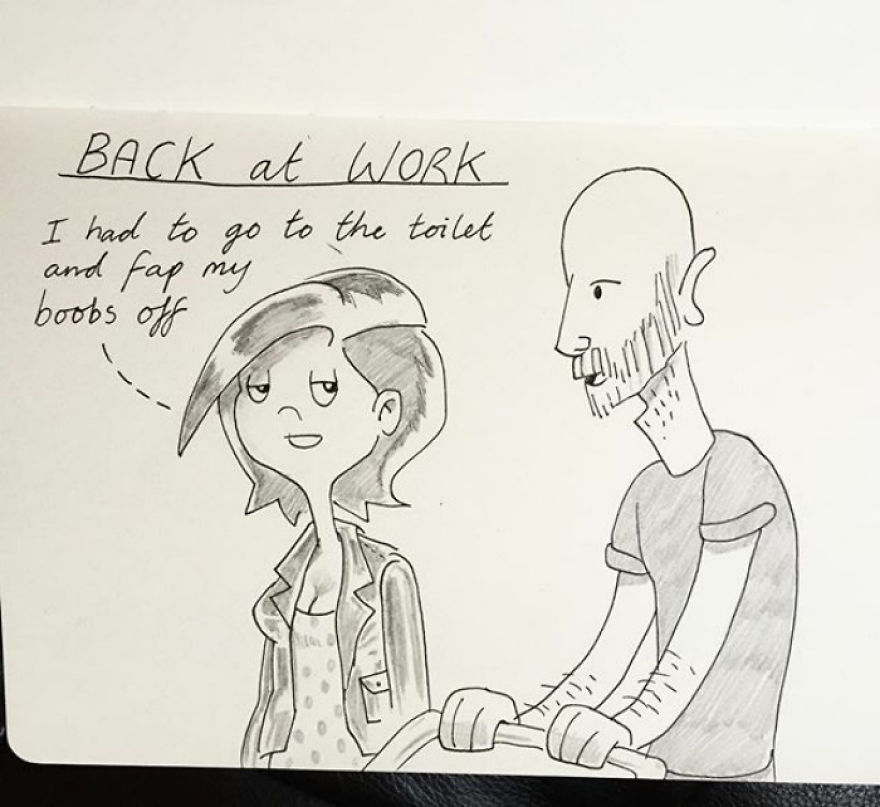 I&#8217;ve Been Drawing A Comic Every Day For My Girlfriend For 5 Years