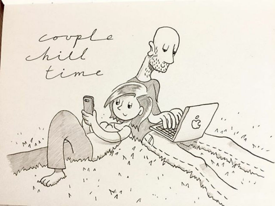 I&#8217;ve Been Drawing A Comic Every Day For My Girlfriend For 5 Years