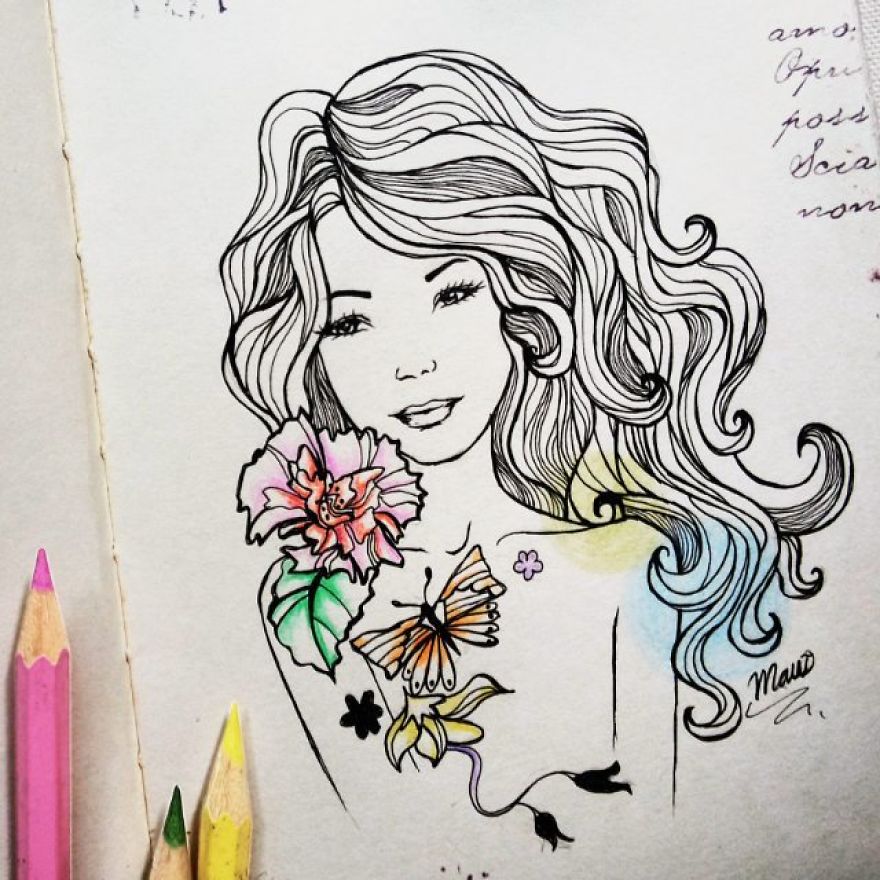 I Make Pencil Drawings Illustrating My Favorite Subject – People I Make Pencil Drawings Illustrating My Favorite Subject – People