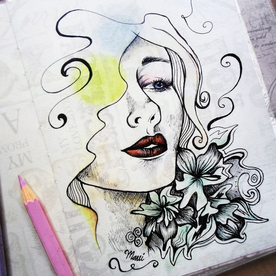 I Make Pencil Drawings Illustrating My Favorite Subject – People I Make Pencil Drawings Illustrating My Favorite Subject – People