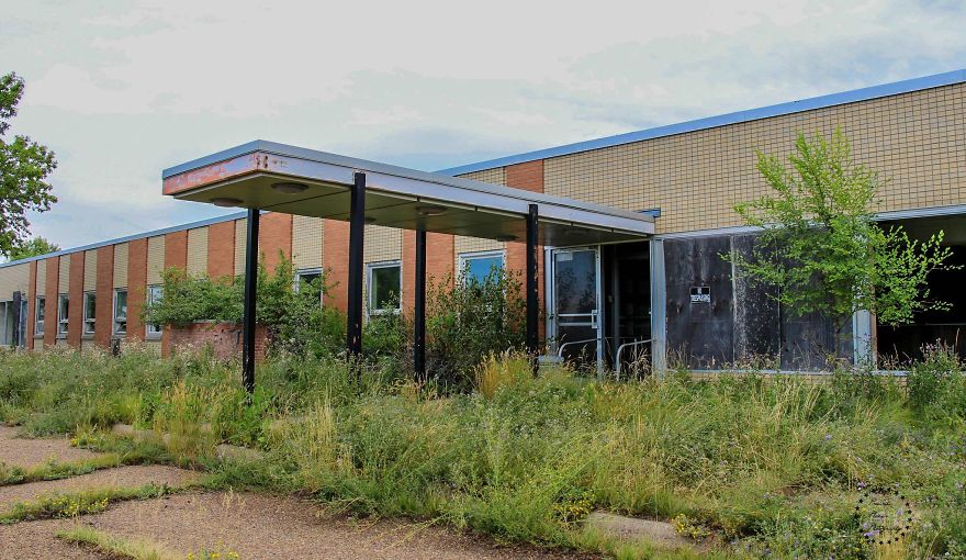 Hospital At Abandoned Cold War Afb In Montana