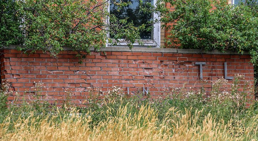 Hospital At Abandoned Cold War Afb In Montana