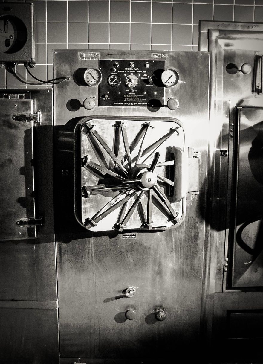 Hospital At Abandoned Cold War Afb In Montana