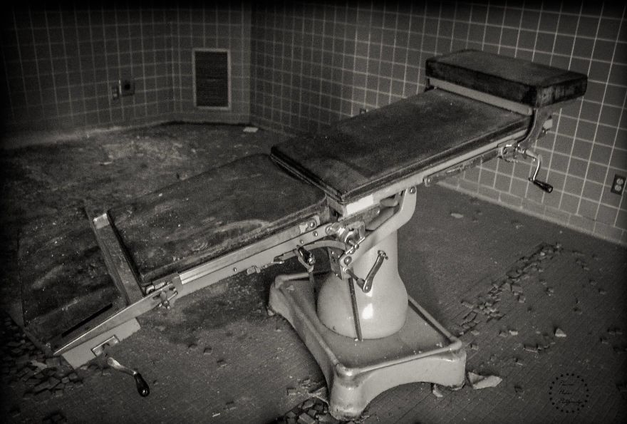 Hospital At Abandoned Cold War Afb In Montana