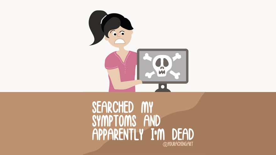 I Make Light-Hearted Illustrations Showing How It Feels To Live With Chronic Fatigue, Chronic Migraine And Anxiety I Make Light-Hearted Illustrations Showing How It Feels To Live With Chronic Fatigue, Chronic Migraine And Anxiety