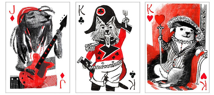 These Dog Playing Cards Have The Most Awesome Illustrations Ever