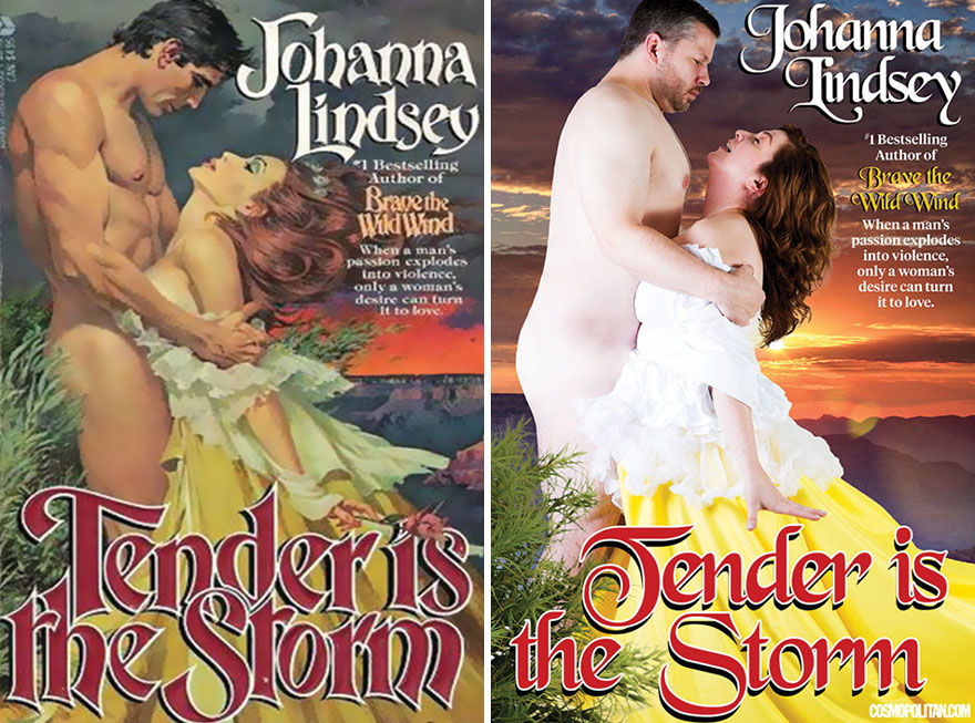 Regular People Recreate 10 Corny Romance Novel Covers And It&#8217;s Hilarious