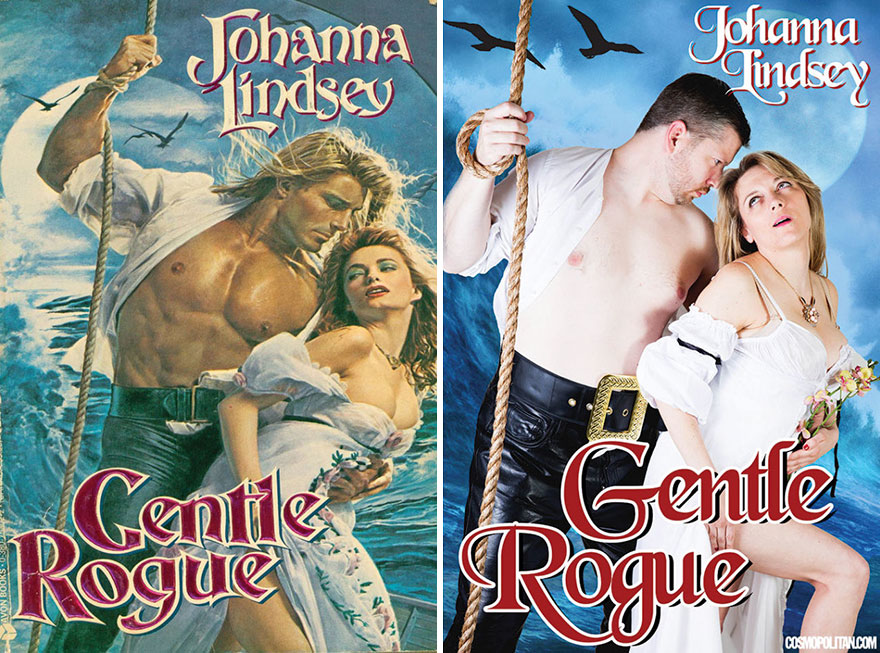 Regular People Recreate 10 Corny Romance Novel Covers And It&#8217;s Hilarious