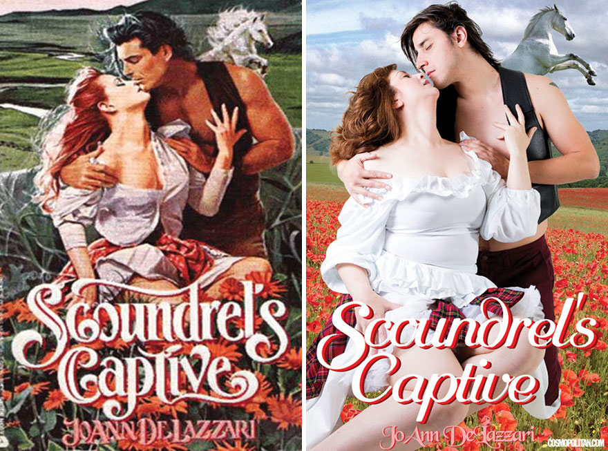 Regular People Recreate 10 Corny Romance Novel Covers And It&#8217;s Hilarious