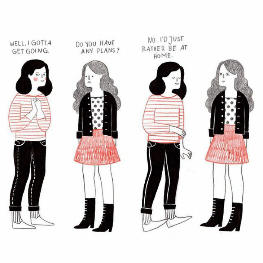24 Of My Comics Deal With The Daily Struggles Of Being A Woman In Her Early 20s