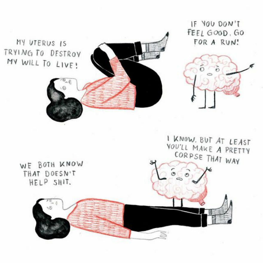 24 Of My Comics Deal With The Daily Struggles Of Being A Woman In Her Early 20s