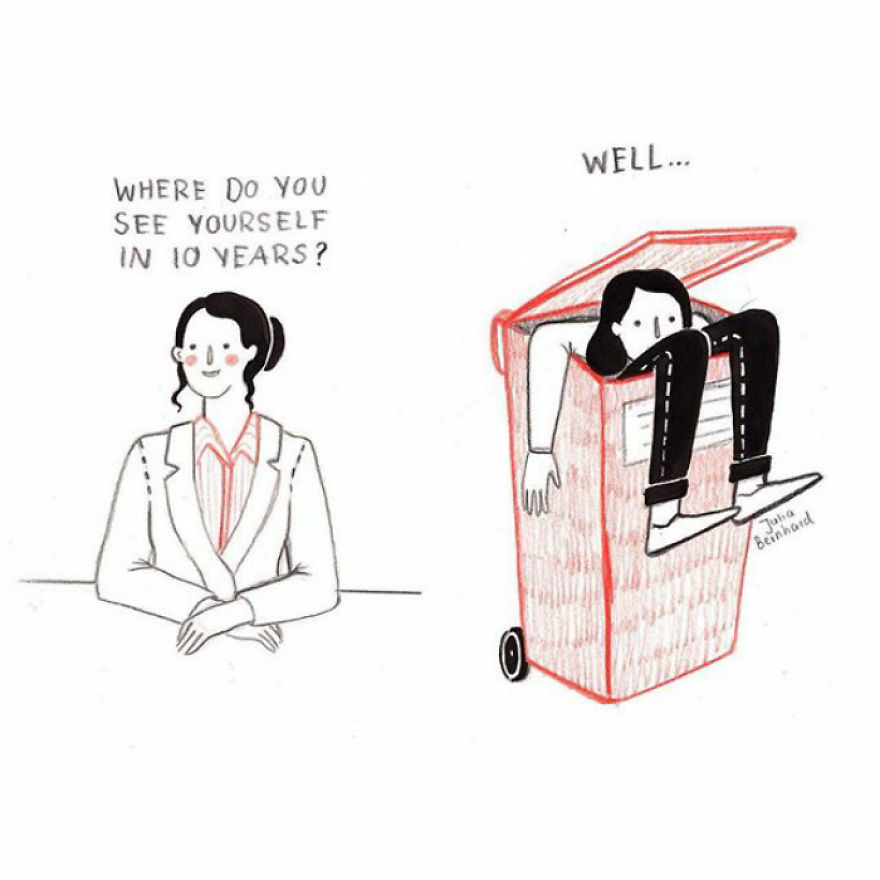 24 Of My Comics Deal With The Daily Struggles Of Being A Woman In Her Early 20s