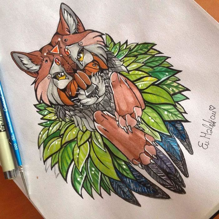 I Doodle Everything That Comes To My Mind, Making It More Chaotic I Doodle Everything That Comes To My Mind, Making It More Chaotic