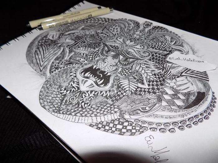 I Doodle Everything That Comes To My Mind, Making It More Chaotic I Doodle Everything That Comes To My Mind, Making It More Chaotic