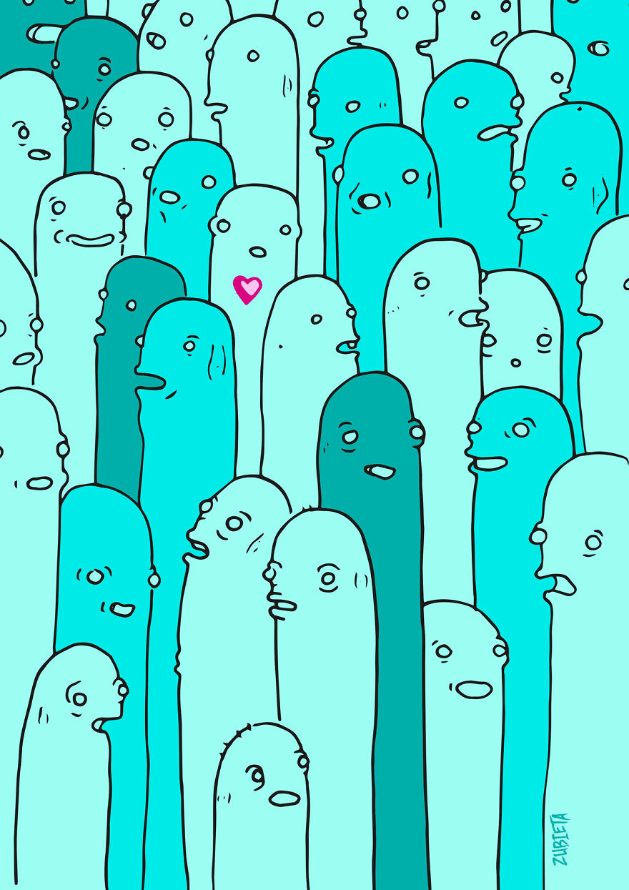 Artist Explores Beauty Through Sexy And Creepy Vibes Using Tropical And Retro Influences