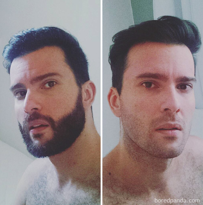 50 Men Before & After Shaving That You Won’t Believe Are The Same Person 50 Men Before & After Shaving That You Won’t Believe Are The Same Person
