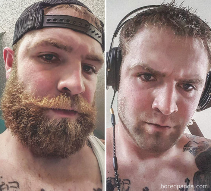 50 Men Before & After Shaving That You Won’t Believe Are The Same Person 50 Men Before & After Shaving That You Won’t Believe Are The Same Person