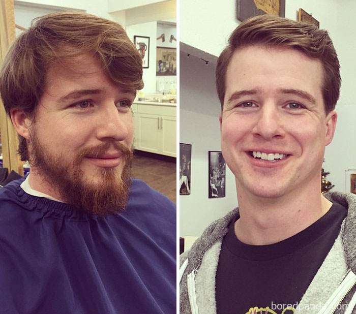 50 Men Before & After Shaving That You Won’t Believe Are The Same Person 50 Men Before & After Shaving That You Won’t Believe Are The Same Person