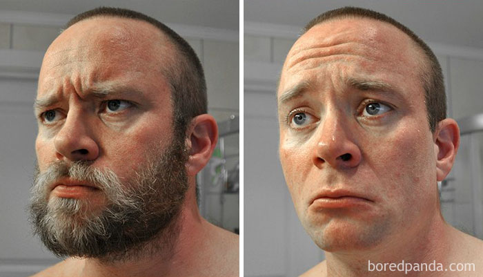 50 Men Before & After Shaving That You Won’t Believe Are The Same Person 50 Men Before & After Shaving That You Won’t Believe Are The Same Person