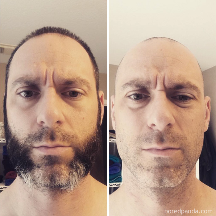 50 Men Before & After Shaving That You Won’t Believe Are The Same Person 50 Men Before & After Shaving That You Won’t Believe Are The Same Person