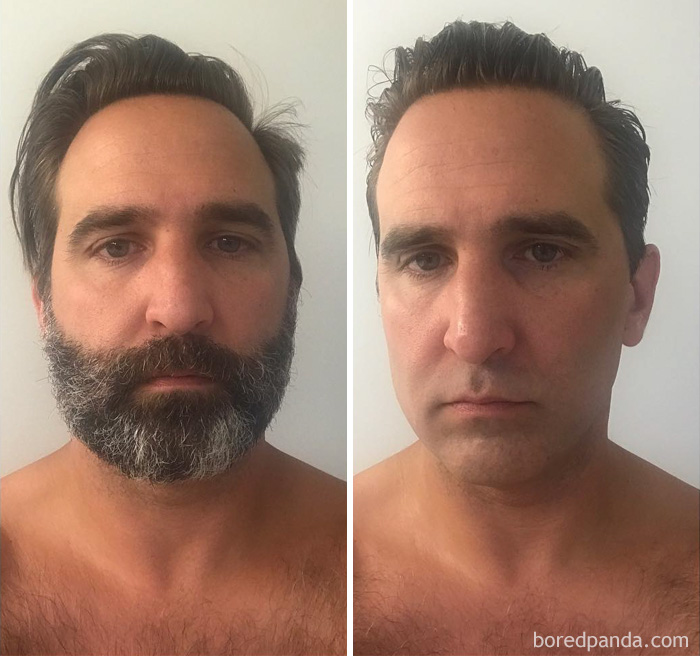 50 Men Before & After Shaving That You Won’t Believe Are The Same Person 50 Men Before & After Shaving That You Won’t Believe Are The Same Person