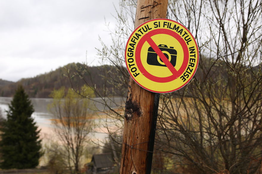 This Church Spire Is All That Remains Of A Village, Soon It Will Be Buried Completely