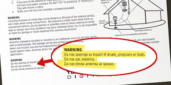 65 Of The Funniest Product Instructions And Tags 65 Of The Funniest Product Instructions And Tags