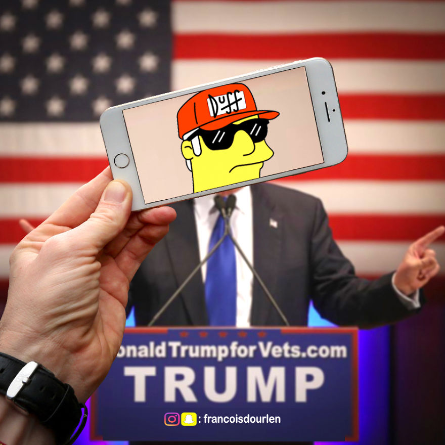 I Insert Simpsons Characters Into Real Life Situations Using My Iphone I Insert Simpsons Characters Into Real Life Situations Using My Iphone