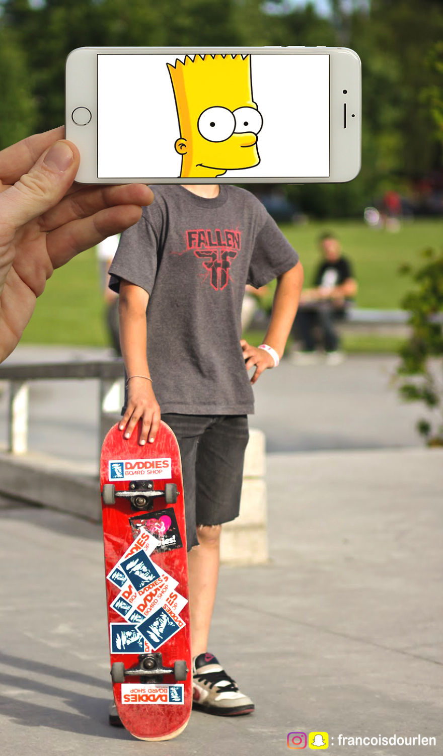 I Insert Simpsons Characters Into Real Life Situations Using My Iphone I Insert Simpsons Characters Into Real Life Situations Using My Iphone